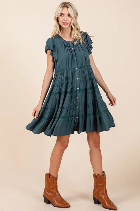 Mittoshop Lace Detail Ruffled Button Down Tiered Dress 21316972-cb4f-4411-97f0-4bf6b4fef5d2-Max