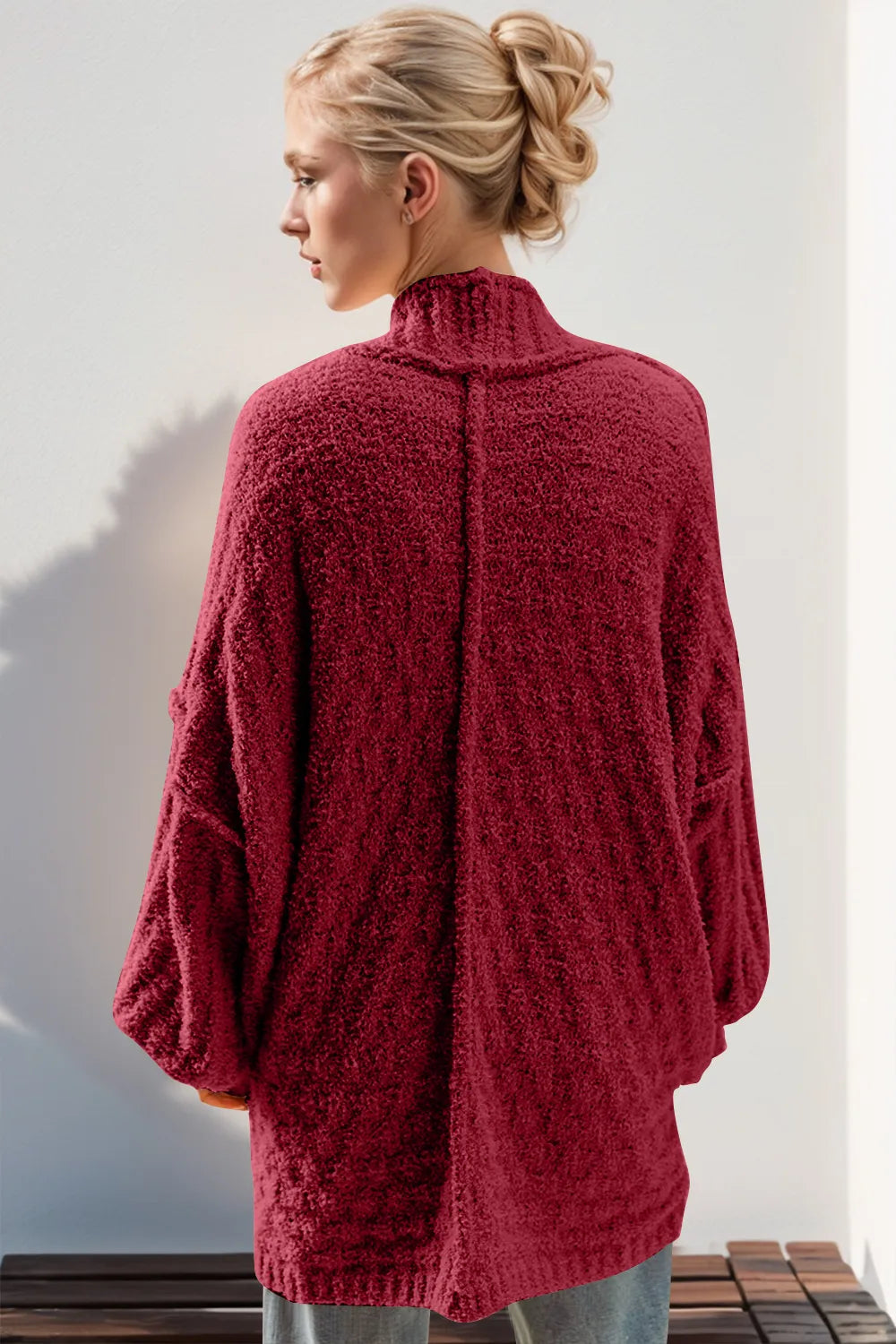 Double Take Full Size Open Front Long Sleeve Cardigan 21398b4b-cfc1-40e3-9c32-a9c3b8a71fdb-Max