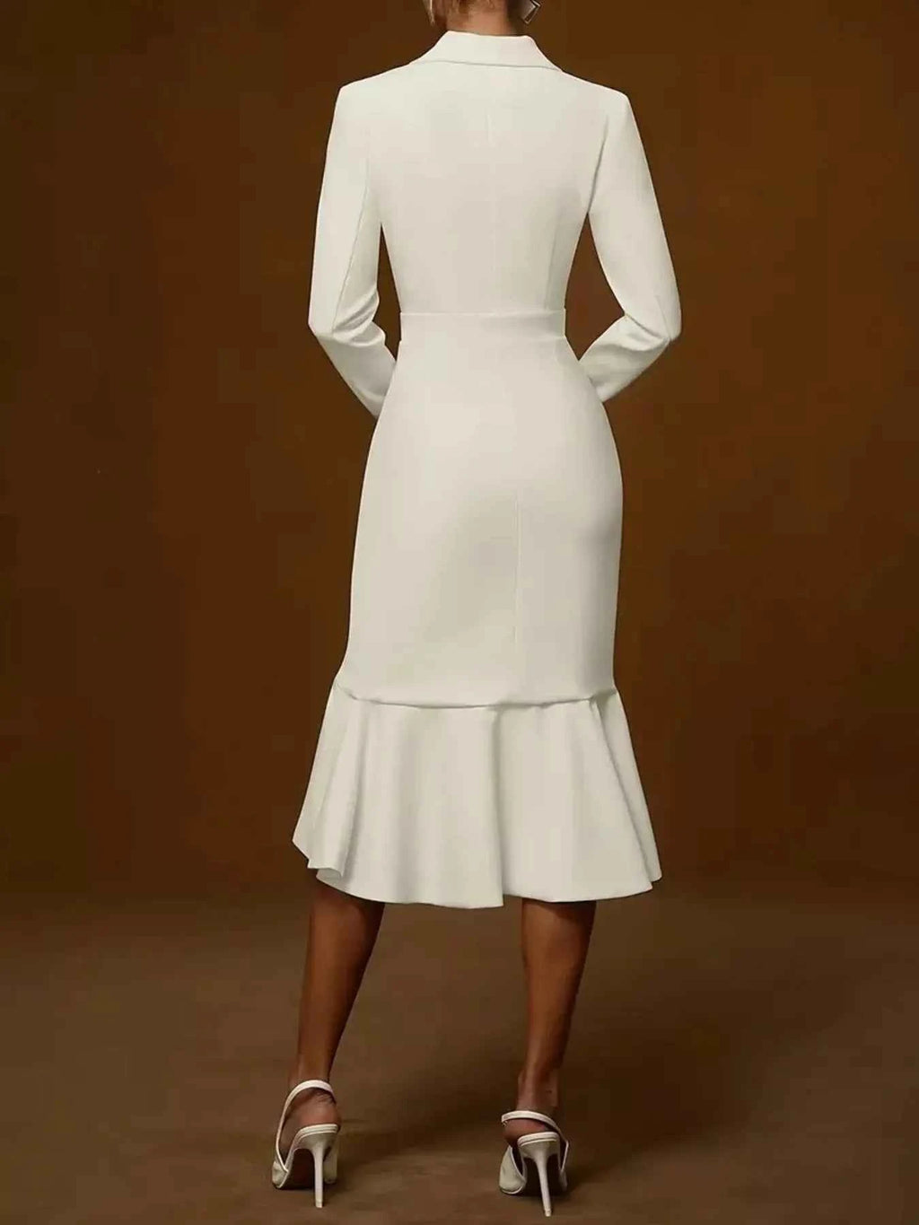 Ruffled Hem Long Sleeve Midi Blazer Dress 213b5278795544f5a85ddb1527090b61-Max-Origin