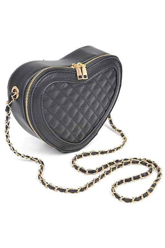 Quilted Heart Shape Swing Crossbody Bag 21523223_41042beb-d3f4-459a-ba02-1ecff50a5d6a