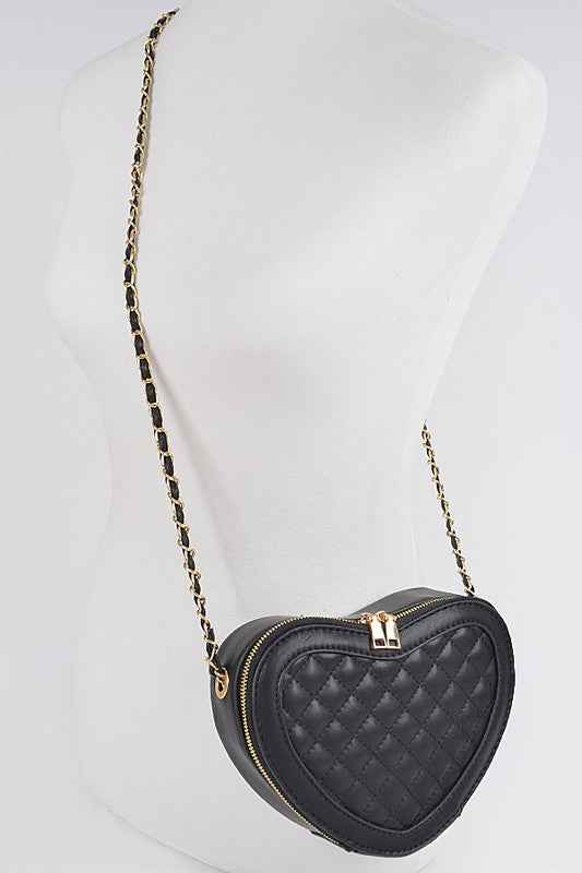 Quilted Heart Shape Swing Crossbody Bag 21523223_64553f82-5515-4a18-9cf1-676a2e338980
