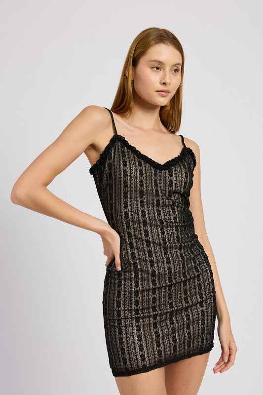 LACE MNI DRESS WITH RUFFLE DETAI 21524397_585d1c1f-600c-4a10-b226-61300e5b6e40