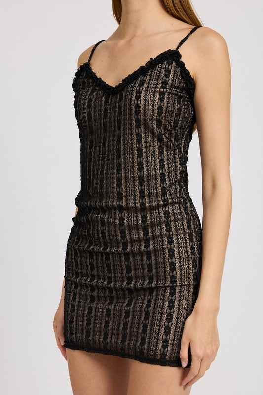 LACE MNI DRESS WITH RUFFLE DETAI 21524397_5862bb4d-c51a-4978-a3d6-94c3e9521b0e