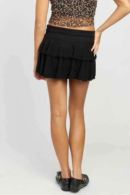 TIERED RUFFLE MINI SKORT 21525409_ead3f9a6-d66c-4ebd-beb0-70c4fab7117d