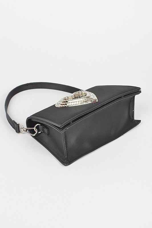 Crystal Heart Satin Top Handle Convertible Clutch 21528360_72c01e06-d911-435a-979a-ad76420a8a61