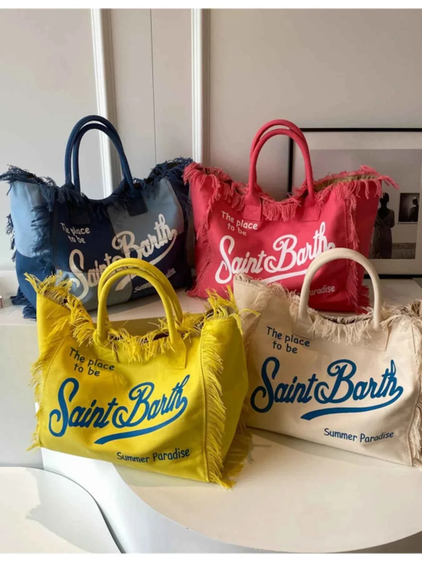 Fringe Letter Canvas Tote Bag 21540095b9b948c087940b923312671c-Max-Origin