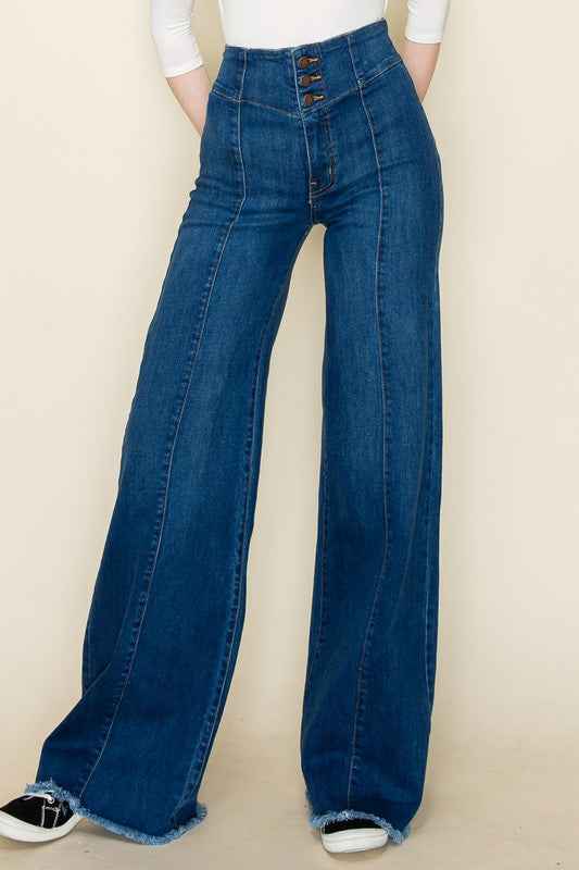 Wide leg, denim pants, jeans, western Medium Wash 21637975_5558bda7-cf20-437d-8caa-4d67c910fa6d