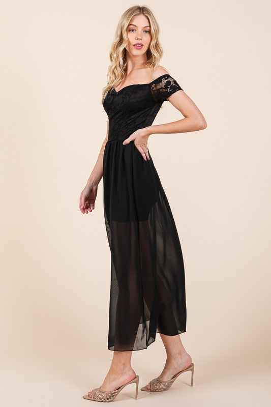 Lace Off Shoulder Chiffon Dress 21681875_15d4c962-13de-451e-8cd7-2e0444b4a6fc