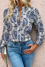 Bohemian Printed Bishop Sleeve Lace Shirt 21749811_0d750b32-05dc-4797-bcc8-f50c4be884ef