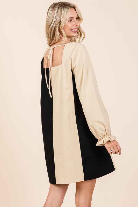 Plus Color Block Mini Dress 21773129_e34ff043-b7f0-44fd-9752-e0ce52290ba0