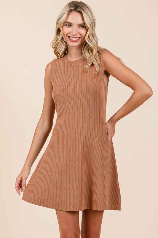 Ribbed Knit Sleeveless Sweater Mini Dress 21910294_cd6e8246-f911-4f94-93a9-8d8114189809