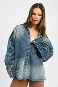 OVERSIZED DENIM JACKET WITH BUTTONS DARK DENIM 21939914_f2a21306-06be-4177-9443-53788c206f06
