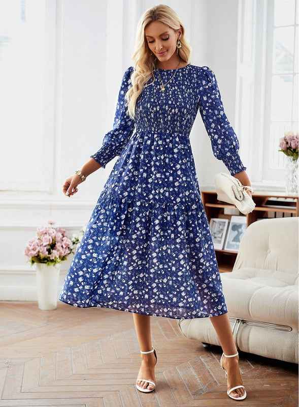Womens Long Sleeve V Neck Ruffle Floral Maxi Dress 21944409_4437ae76-cc56-4786-95de-8dc257d8ab9b
