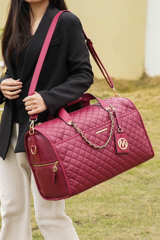 MKF Lexie Vegan Leather Women Duffle by Mia K 21948466_5dfa01c4-b746-45c9-8464-a022407c36e1