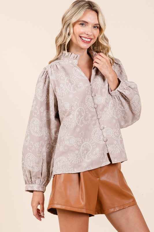 Plus Paisley Eyelet Laced Button-Up Blouse 21967694_298c8911-00d4-4f16-a4a4-2f3c212509bb