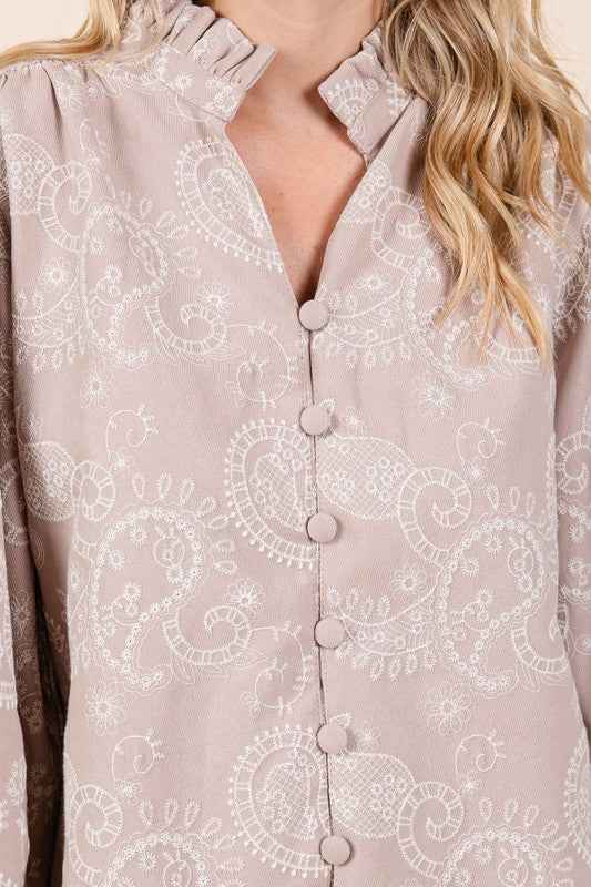 Plus Paisley Eyelet Laced Button-Up Blouse 21967694_ca135f17-32a5-47e2-bb8e-966f3ea10001