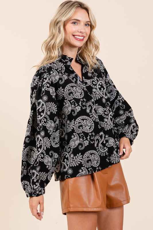 Plus Paisley Eyelet Laced Button-Up Blouse 21967694_f1daba17-3cab-42f2-a81e-9ca549a60c8e