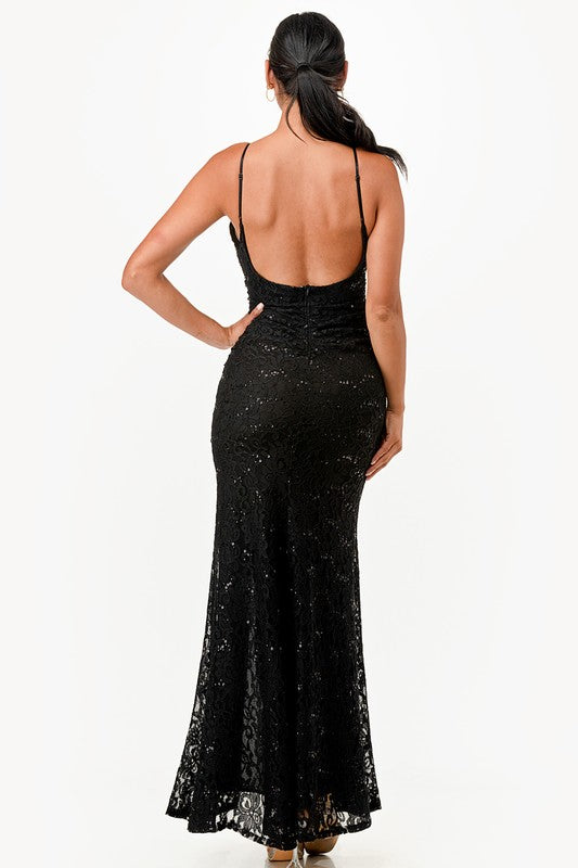 Open Back Mermaid Evening Dress – Sleeveless Lace Sequin Gown 21993551_648648cf-5d46-4d15-b8f8-ebd485f0b4f1