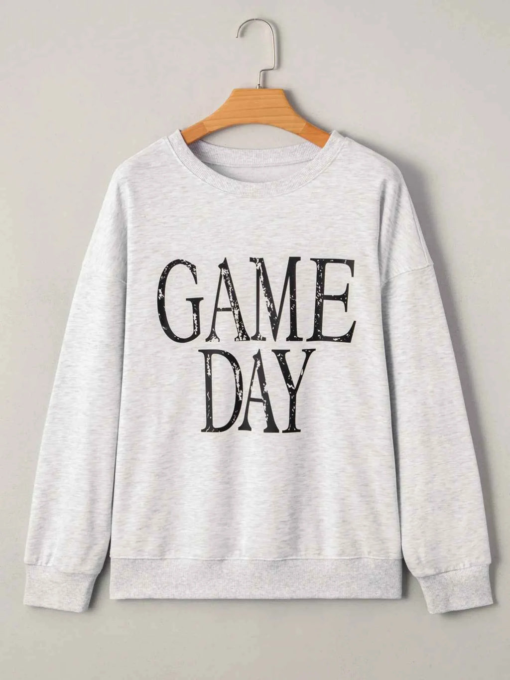 Washed GAME DAY Graphic Baggy Sweatshirt 219a5719a1e14f4b8cbe404c9e56baf8-Max-Origin