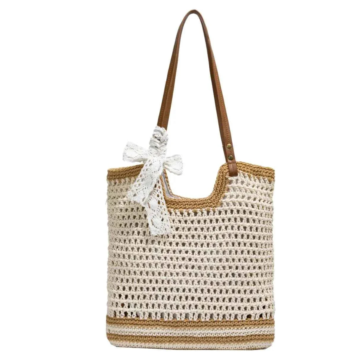 Woven Straw Tote Bag with Bow Detail 21c422a7-cac9-46aa-9f06-319cbf5ec0f6-Max-Origin