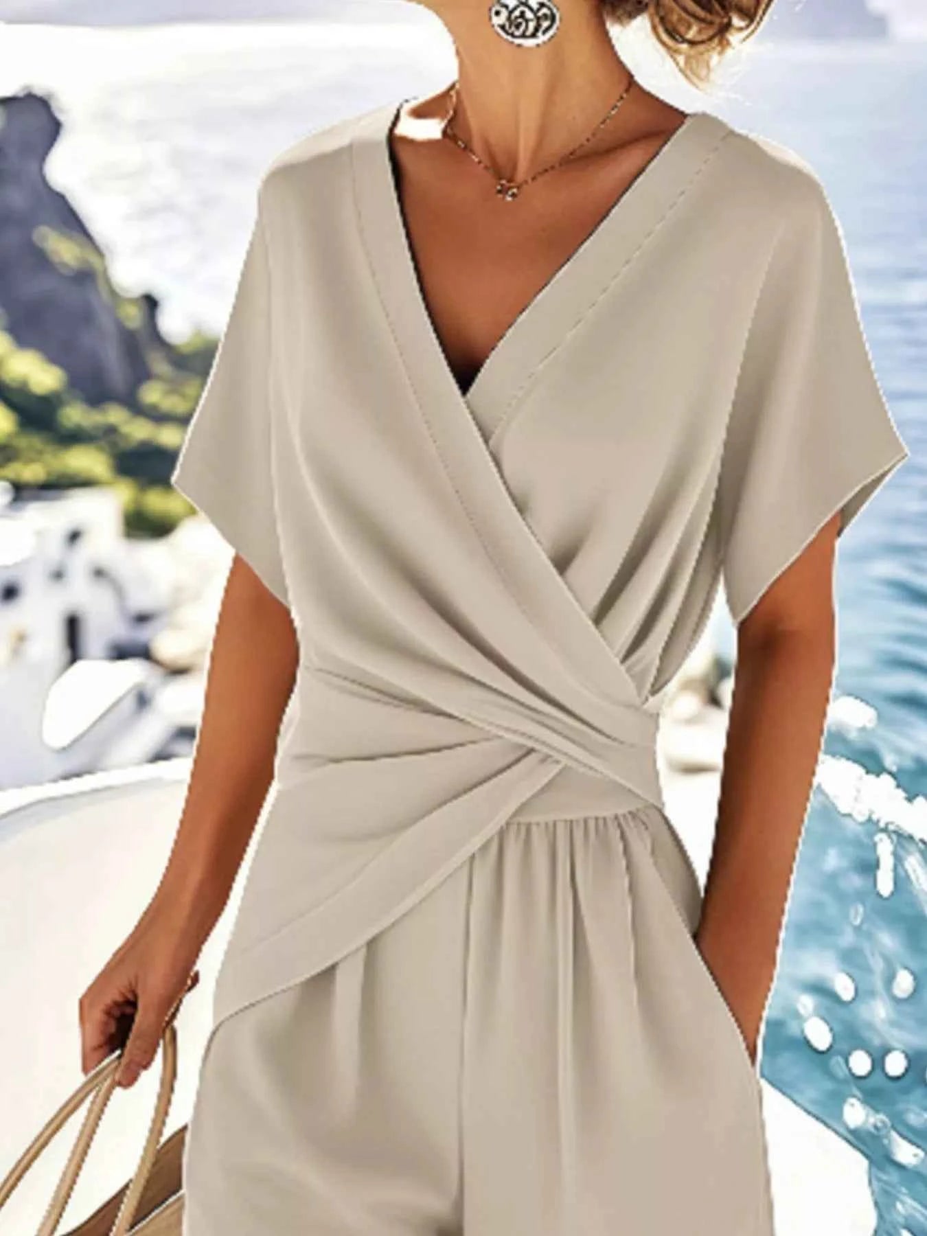 Full Size Surplice Short Sleeve Top and Pants Set Plus Size 21dbb038-1633-4503-95a7-b408e1d503f6-Max-Origin
