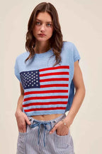 SO ME Fourth Of July American Flag Boxy Fit Sweater Top 21e5991b-8cdc-4df9-8832-2b70b317c25d-Max-Origin