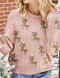 Reindeer sweater Pink 22058356_70465e87-69be-4bb9-b0ef-480ba1a682ab