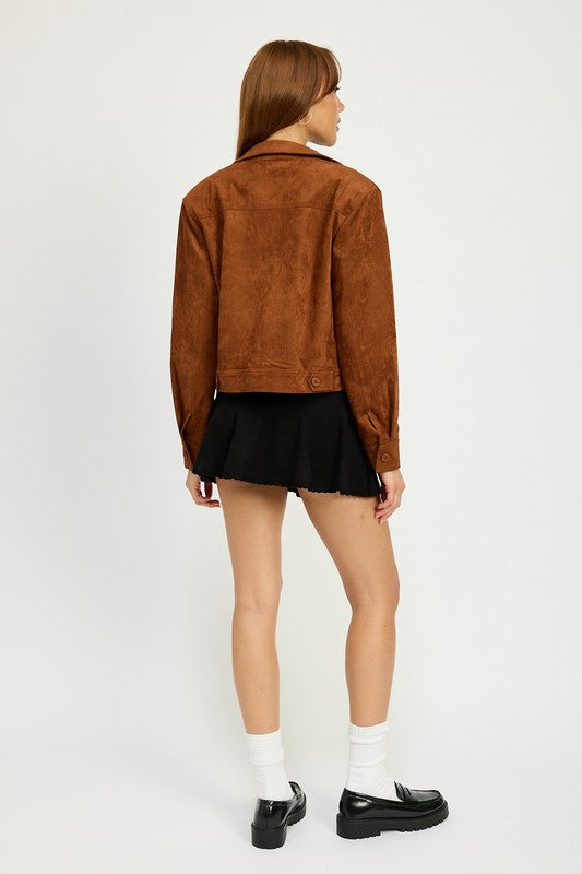 Sude jacket with pockets 22072757_cd08c8b7-b7e5-414a-8247-31396097a211
