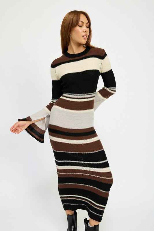 STRIPE MAXI BODYCON DRESS 22073028_942b871c-e0ea-46f9-82e4-e6be023a1a11