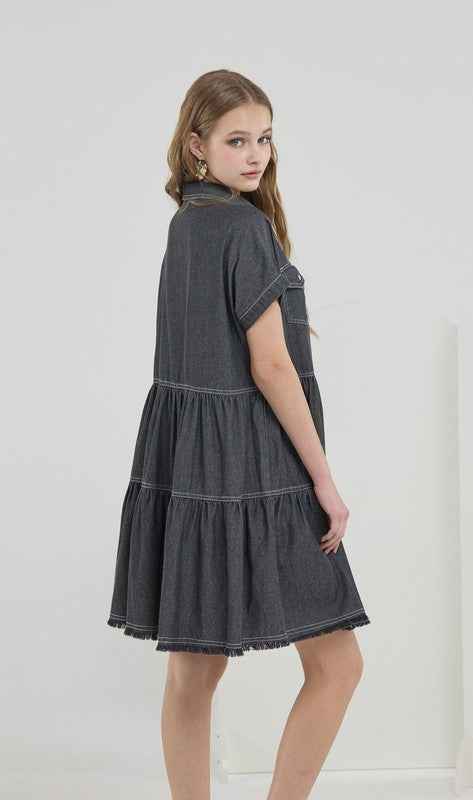 Plus ButtonDown Tiered Babydoll Denim Shirt Dress 22183878_302ae990-a495-4270-975f-97512d8fbb06