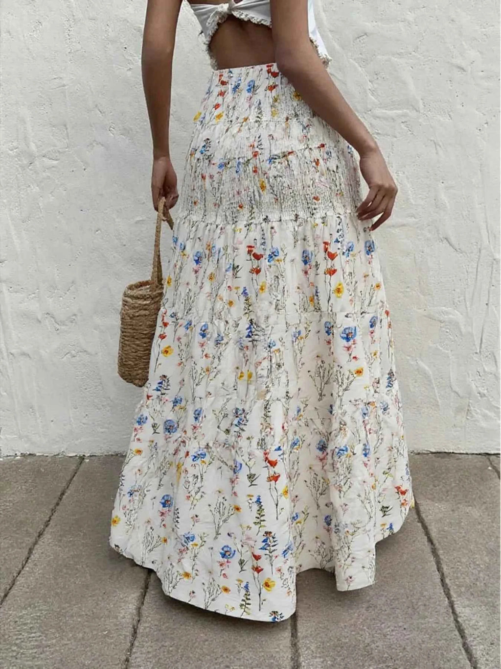 Floral Tiered Maxi Skirt 221d5592-f4b2-4292-9587-9d50e12a73b2-Max-Origin