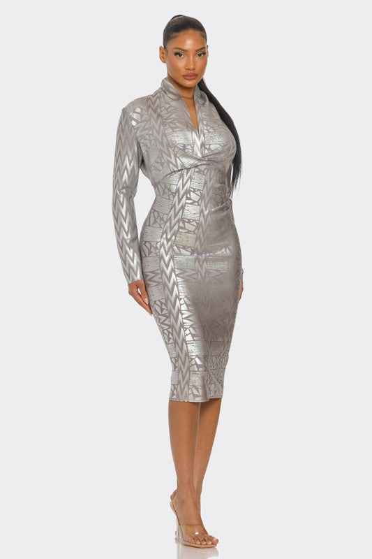 Metallic Zigzag Holiday Bandage dress 22279732_1b8a94b2-94bb-47f7-ac71-4e34a793af6e