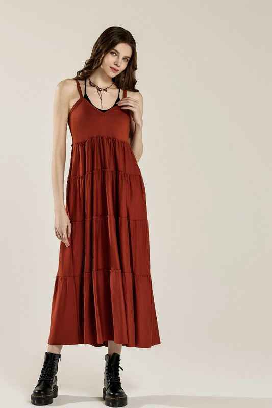 Plus Knit V-neck Ruffle Tiers Knit Maxi Dress Nutshell 22290518_871a9d39-1781-4360-a47d-b4452ef4e456