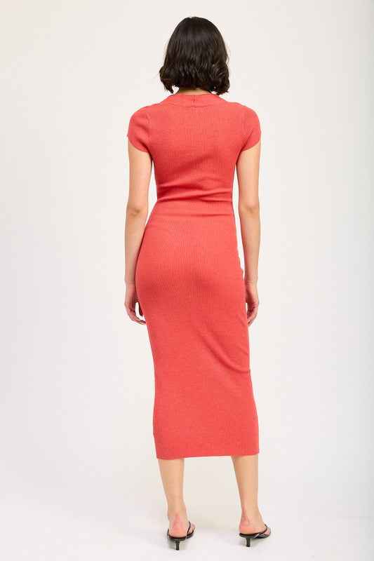 SQUARED NECK BODYCON MIDI DRESS 22308741_5d732803-2274-4143-94ba-4b3527758148