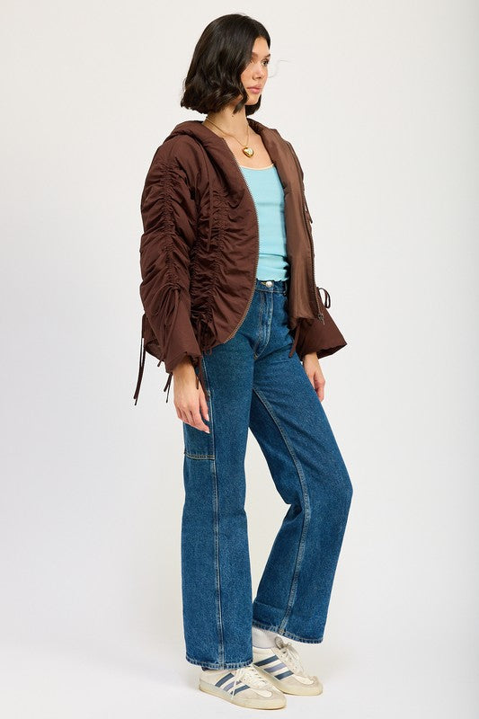 Ruched puff jacket 22308743_be869f08-2125-47df-82ff-e8a6cf3286c0