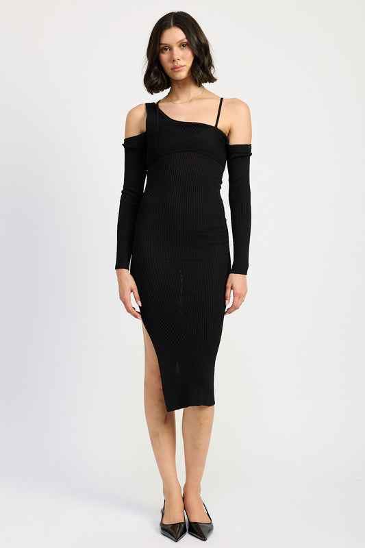 OFF SHOULDER LONG SLEEVE MAXI DRESS BLACK 22402062_87c9cf50-9d9a-4618-bcca-cbfba493a316