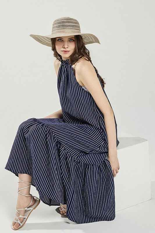 Plus Stripe High Ruffle Neckline Tiered Maxi Dress 22446695_51982eb0-f2dc-4ef1-86cd-23827bf75b98