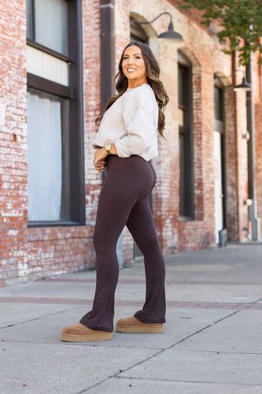 The Brandy Brown Flare with Pockets 22475487_51ec3fe5-8772-4e87-8d7d-5b28a8b2a632