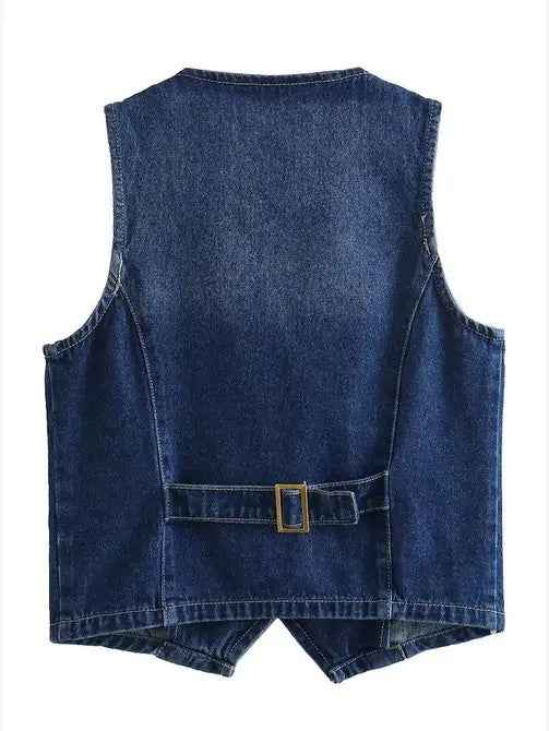 Cropped Denim Vest 22491614_d8687168-b6c5-451c-96a9-b0153fb932e9