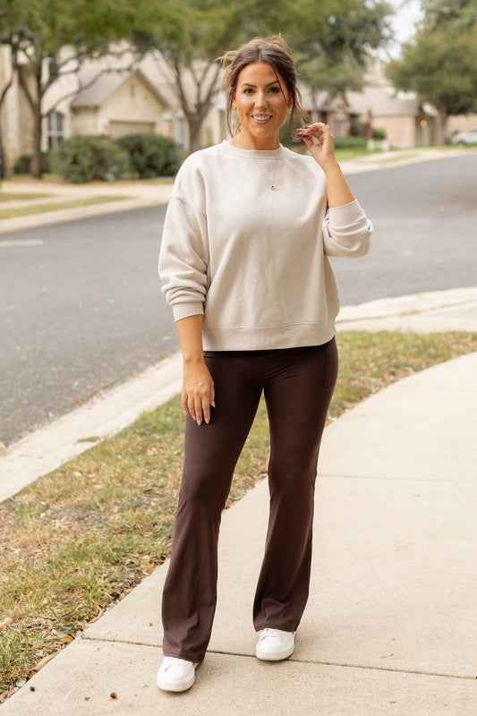 The Rhea Brown Bootcut Leggings 22687065_05333493-bc72-4069-b661-2b1a2d4658c3