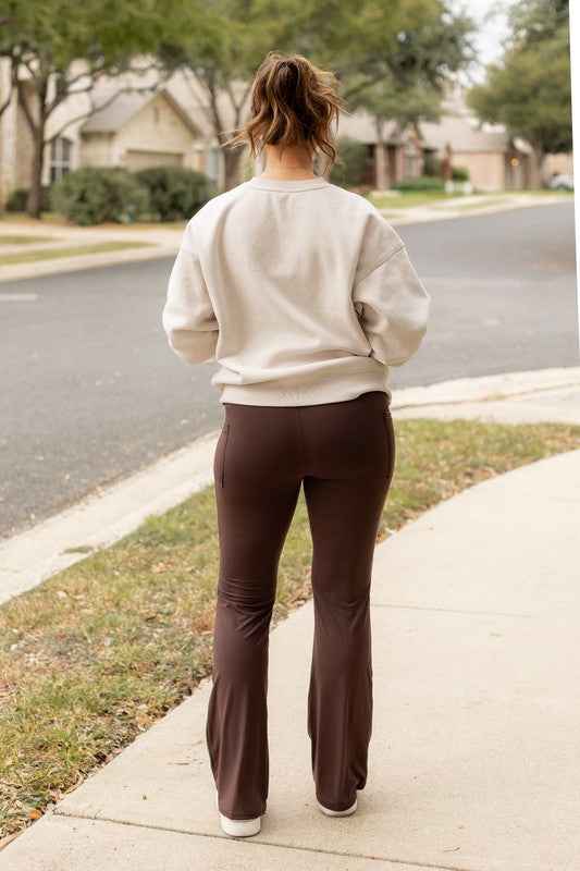 The Rhea Brown Bootcut Leggings 22687065_f77efc2f-ada9-488c-b15c-1b675227524e