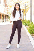 The Becca Brown Crossover Full Length Leggings Brown 22742103_bccc9fe9-1056-497b-ad26-b5190746f593