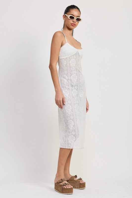 SPAGHETTI STRAP LACE MIDI DRESS 22866108_d7a67b8a-6723-4b39-9039-80b610912d3f