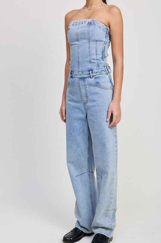 STRAPLESS DENIM JUMPSUIT 22866987_95eadb54-4faf-40b7-a3dc-5352c78827e5