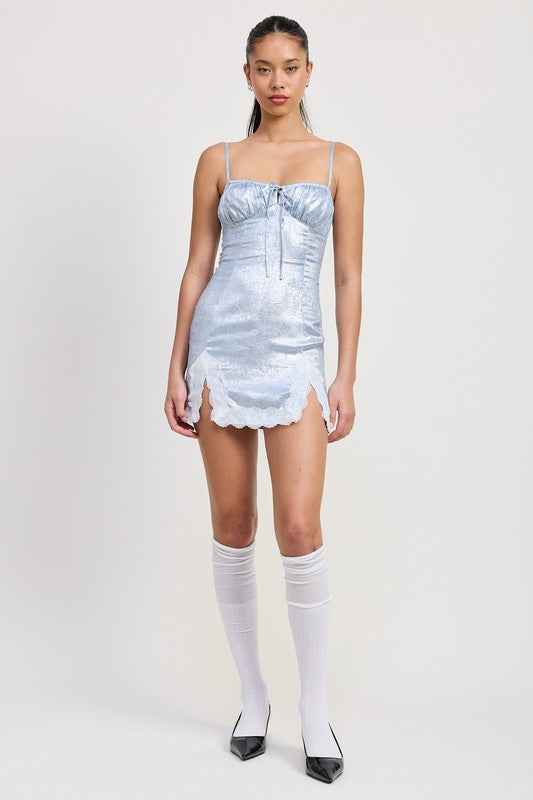 LACE HEM MINI DRESS 22867022_eb938acb-2ad5-415a-9211-21eff0361d8a