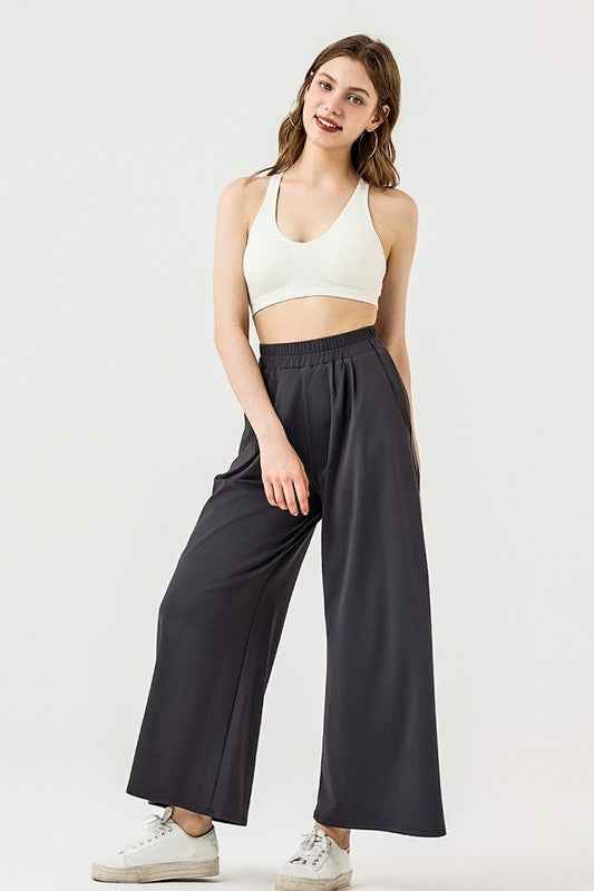 Plus Stretch Yoga Knit Wide Leg Palazzo Pants Dk.Grey 22886161_13003d7c-9de0-4a6c-8be6-6481dac0a833