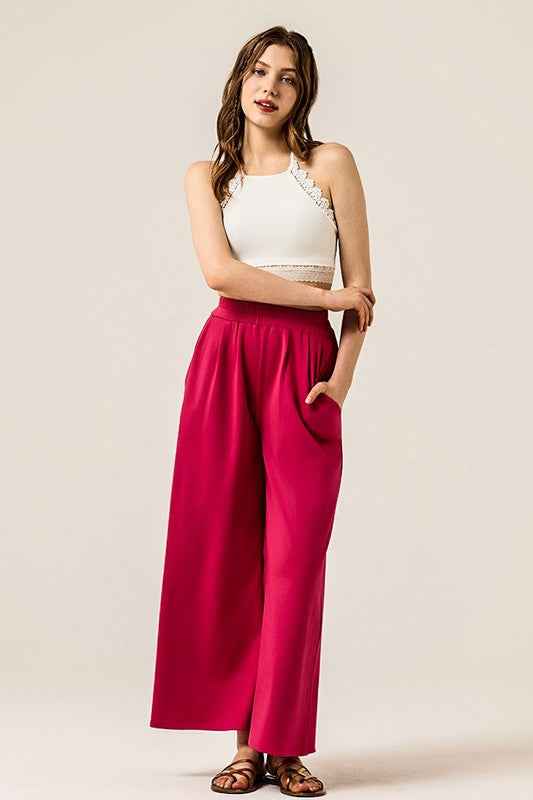 Stretch Yoga Knit Wide Leg Palazzo Pants 22886171_082cfd47-dd8e-4ff2-b776-ffc886191b0b