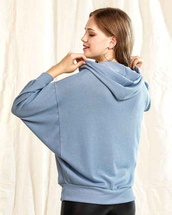Plus Oversized Dolman Sleeve Ribbed Hoodie Top 22904793_34fe3f2b-0f67-40fd-8e3e-16591950768f
