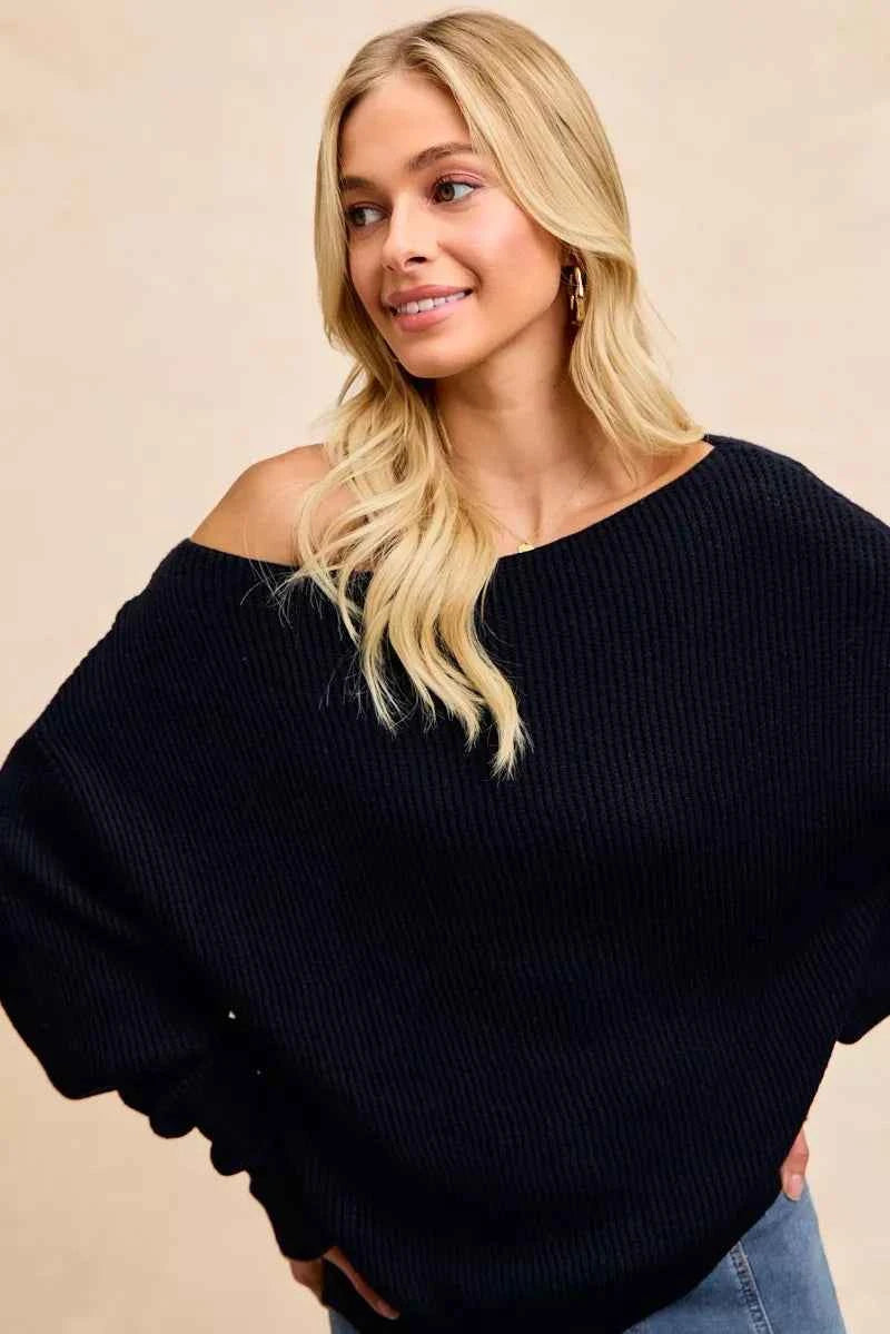 BiBi Waffle Knit Off Shoulder Top 2291fe7b1a5f49819116f49f6c7606f2-Max-Origin