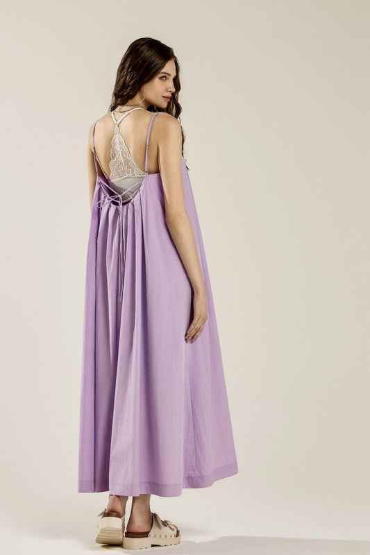 Plus Sleeveless Tuck Detail Dress with tie back 22921077_2c1ae1bb-bad8-4c9c-b890-d510a812f0f9